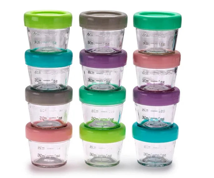 Melii Glass Food Storage Container - Pack of 12