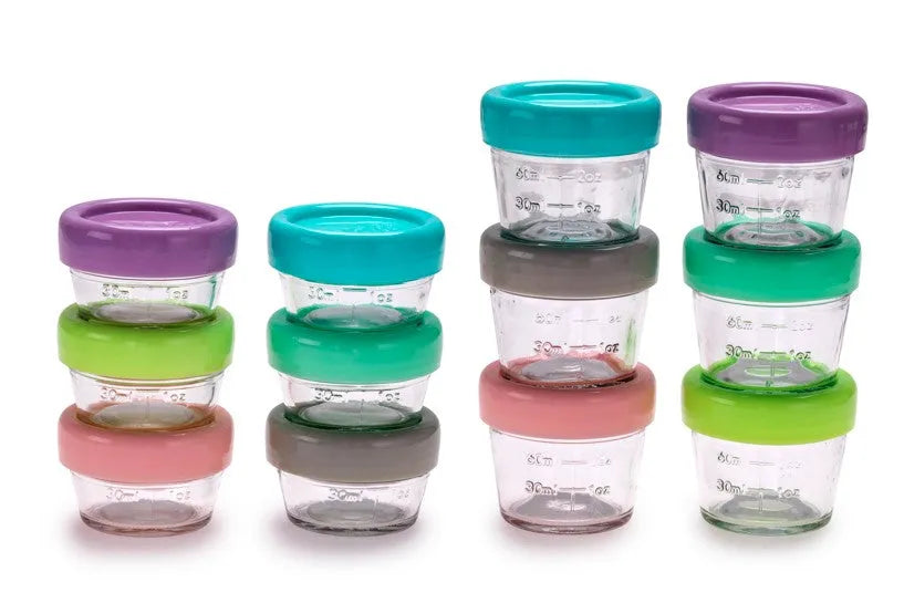 Melii Glass Food Storage Container - Pack of 12