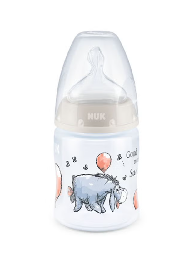 NUK First Choice+  Disney Winnie The Pooh Baby Bottle, 0-6 Months, 150ml