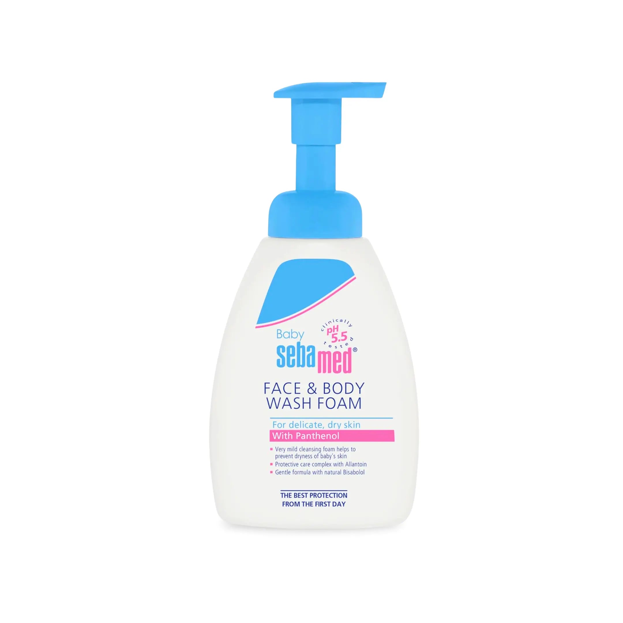 Sebamed Baby Face & Body Wash Foam, 400 ml