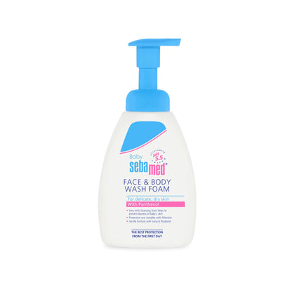 رغوة غسول سيباميد للأطفال للوجه والجسم، 400 ml