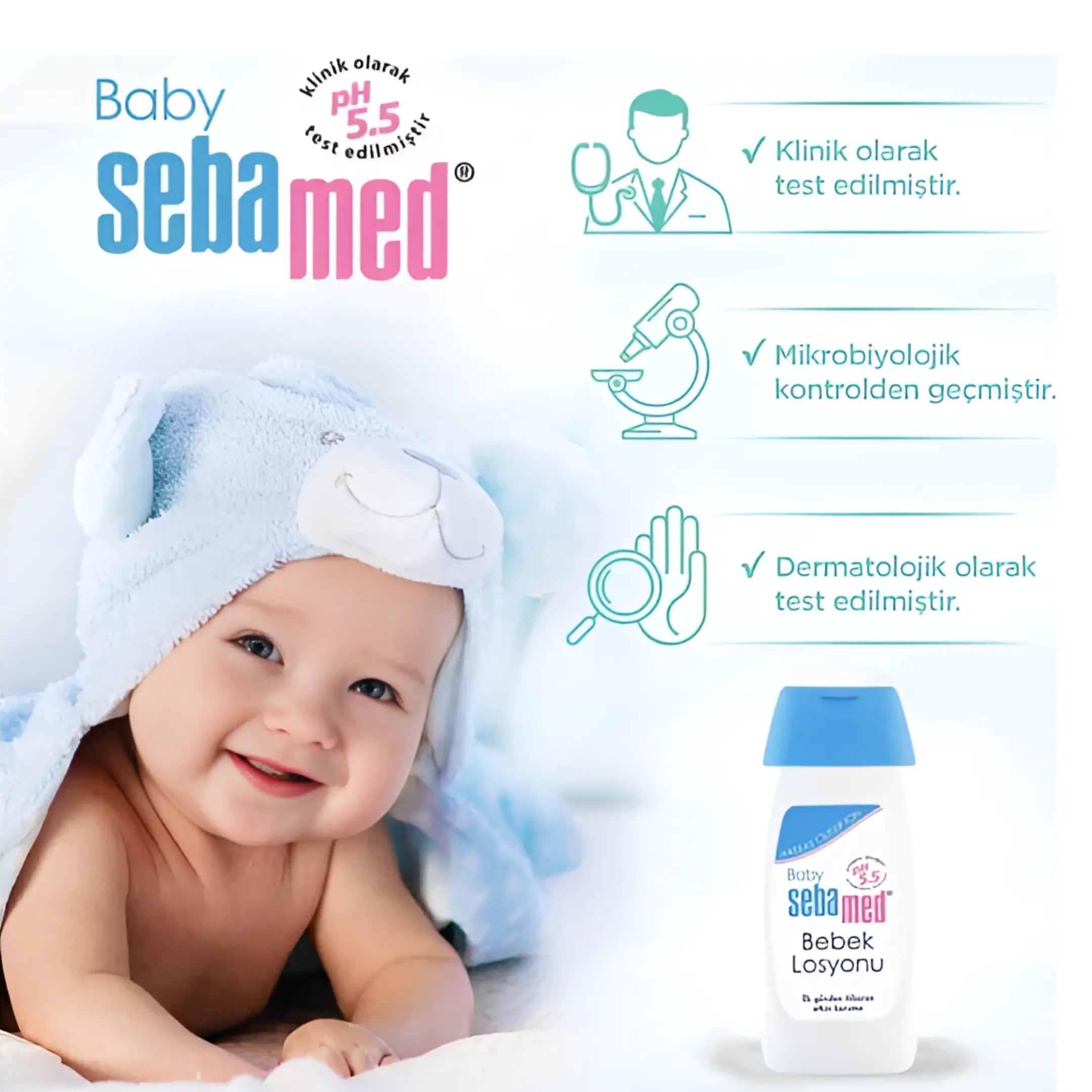 Sebamed Baby Lotion, 200 ml