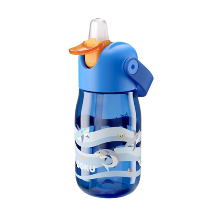 Zoku Kids Flip Straw Bottle (400ml)