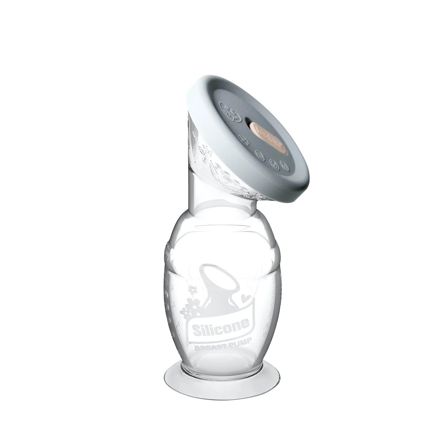 Haakaa Silicone Pump Cap - Grey