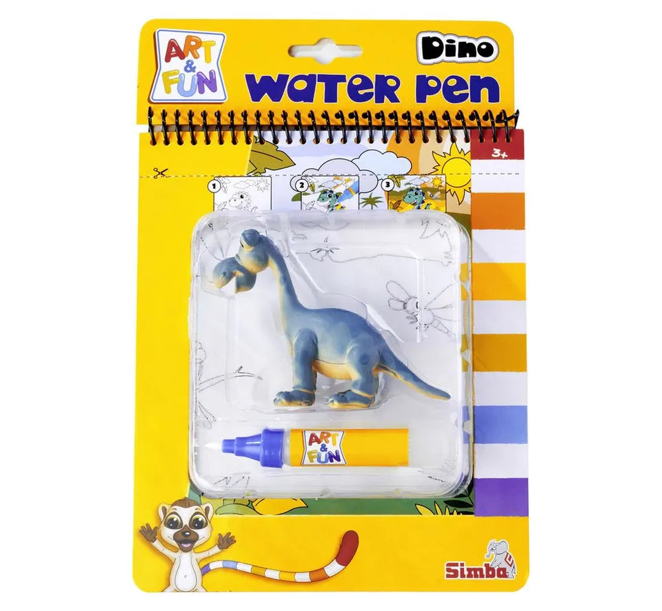 Art & Fun - Dinosaur Water Pen Colouring Book