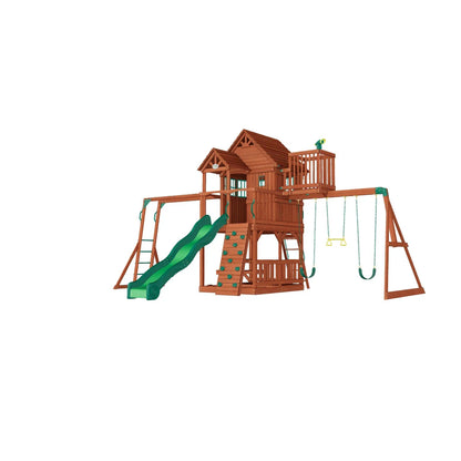 مرجيحة حديقة خشبية Skyfort II من Backyard