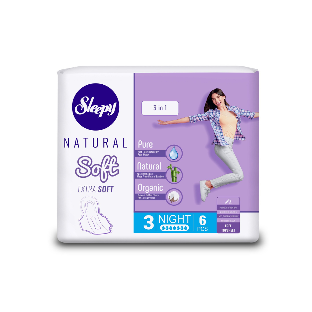 Sleepy Natural Extra Soft Pads