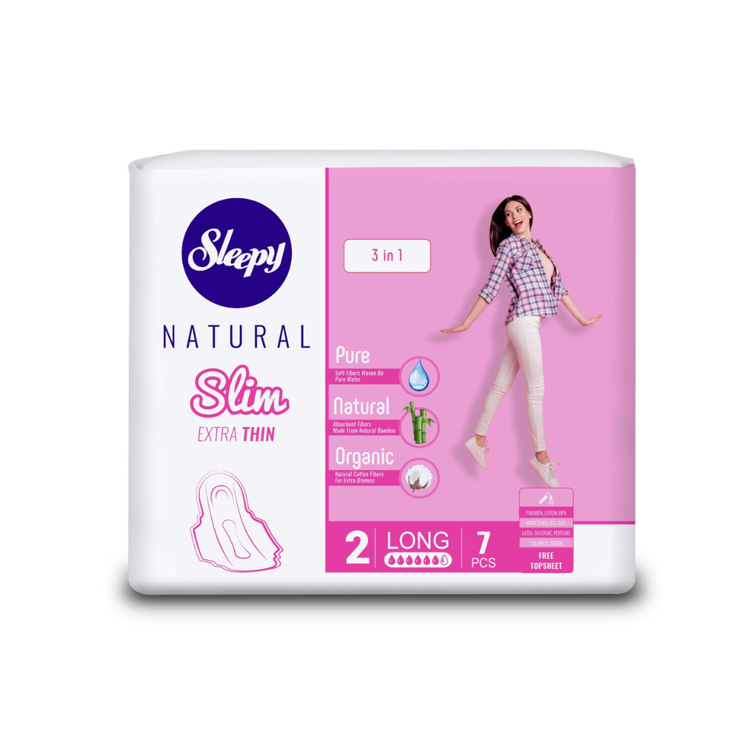 Sleepy Natural Extra Thin Pads