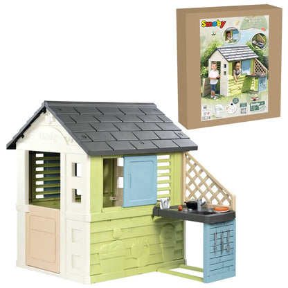 Smoby - Life Pretty Playhouse With Kitchen