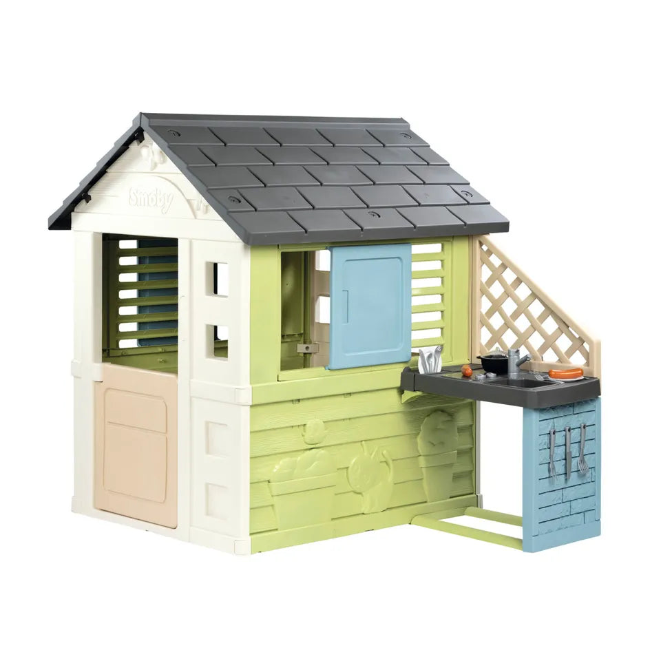 Smoby - Life Pretty Playhouse With Kitchen