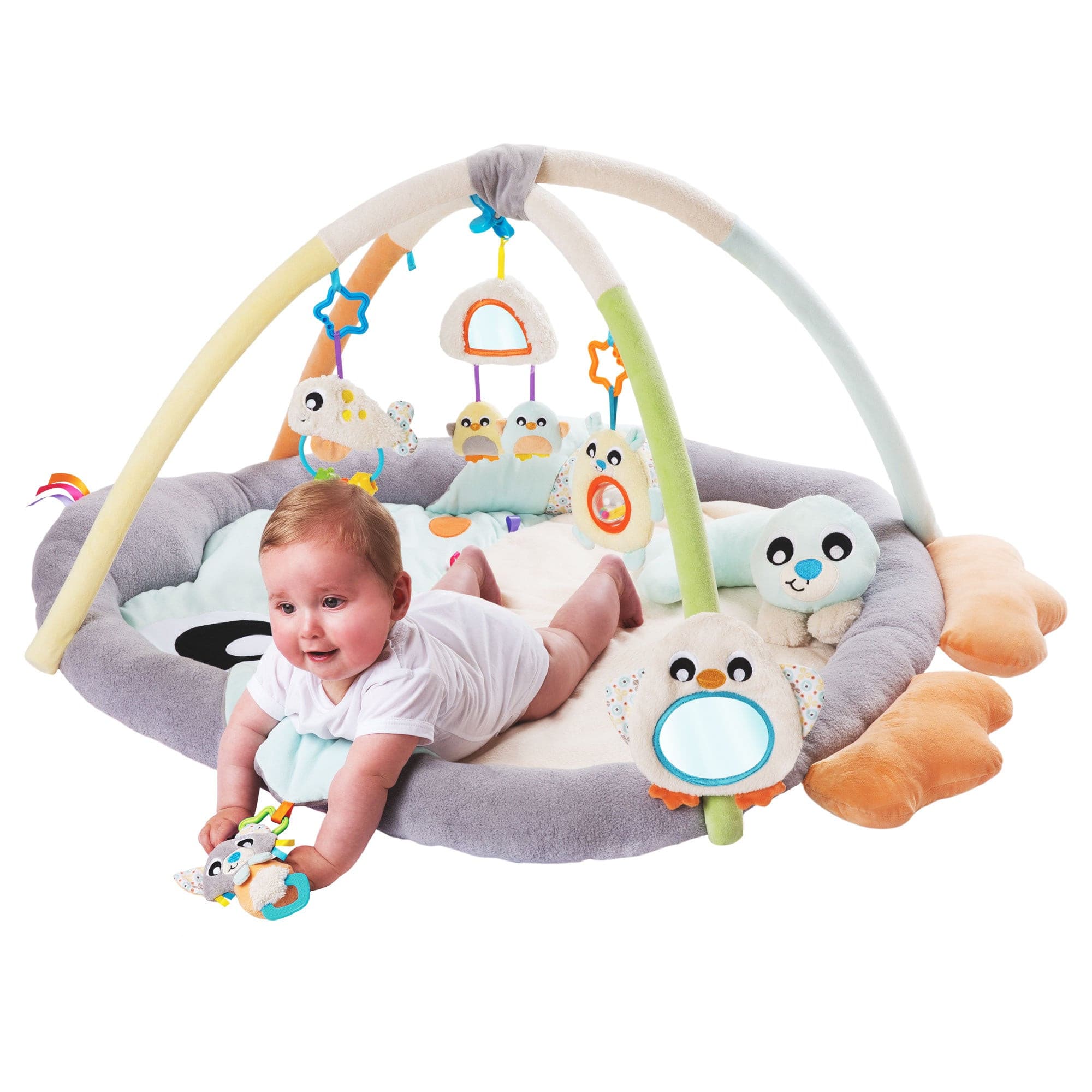 Snuggle Me Penguin Tummy Time Gym by Playgro.
