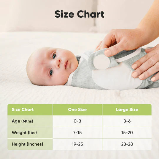 3-Pack Soothe Zippy Swaddle Wrap (Aspire).