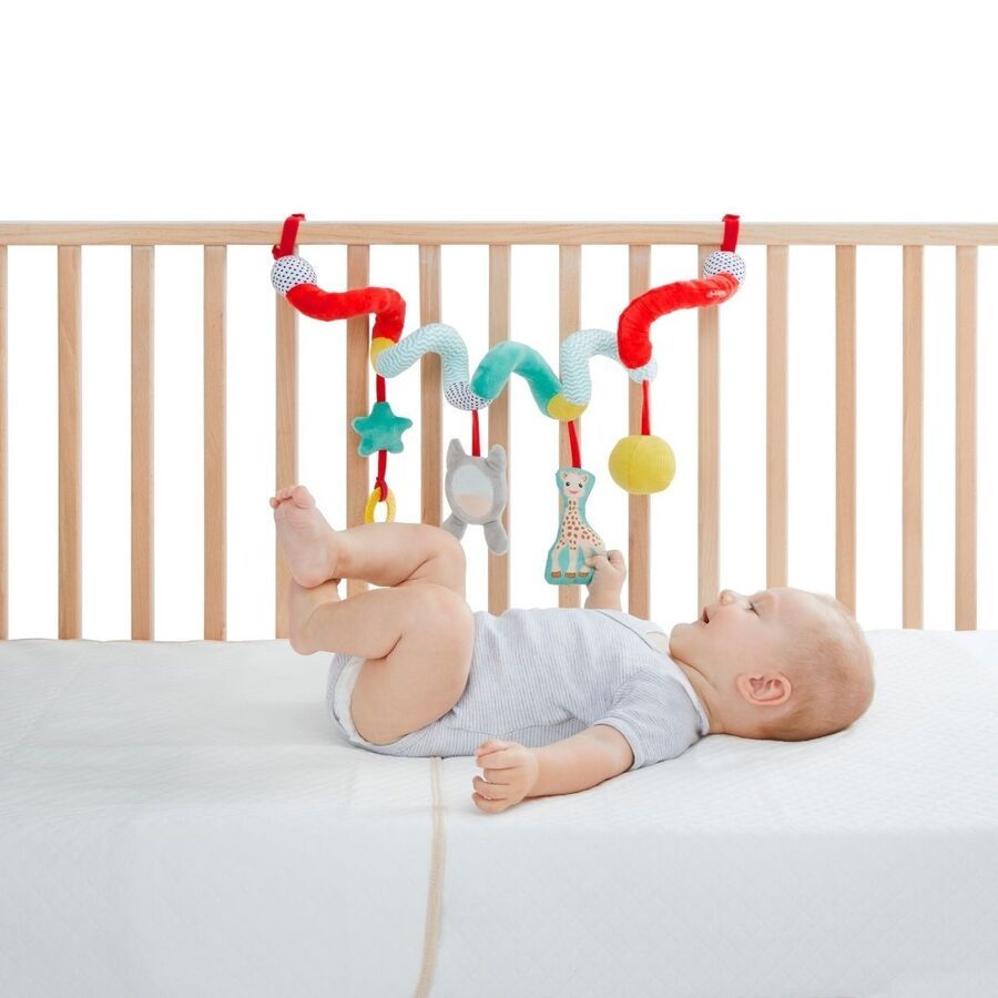 Sophie La Girafe Fresh Touch Activity Spiral Crib And Stroller Toy