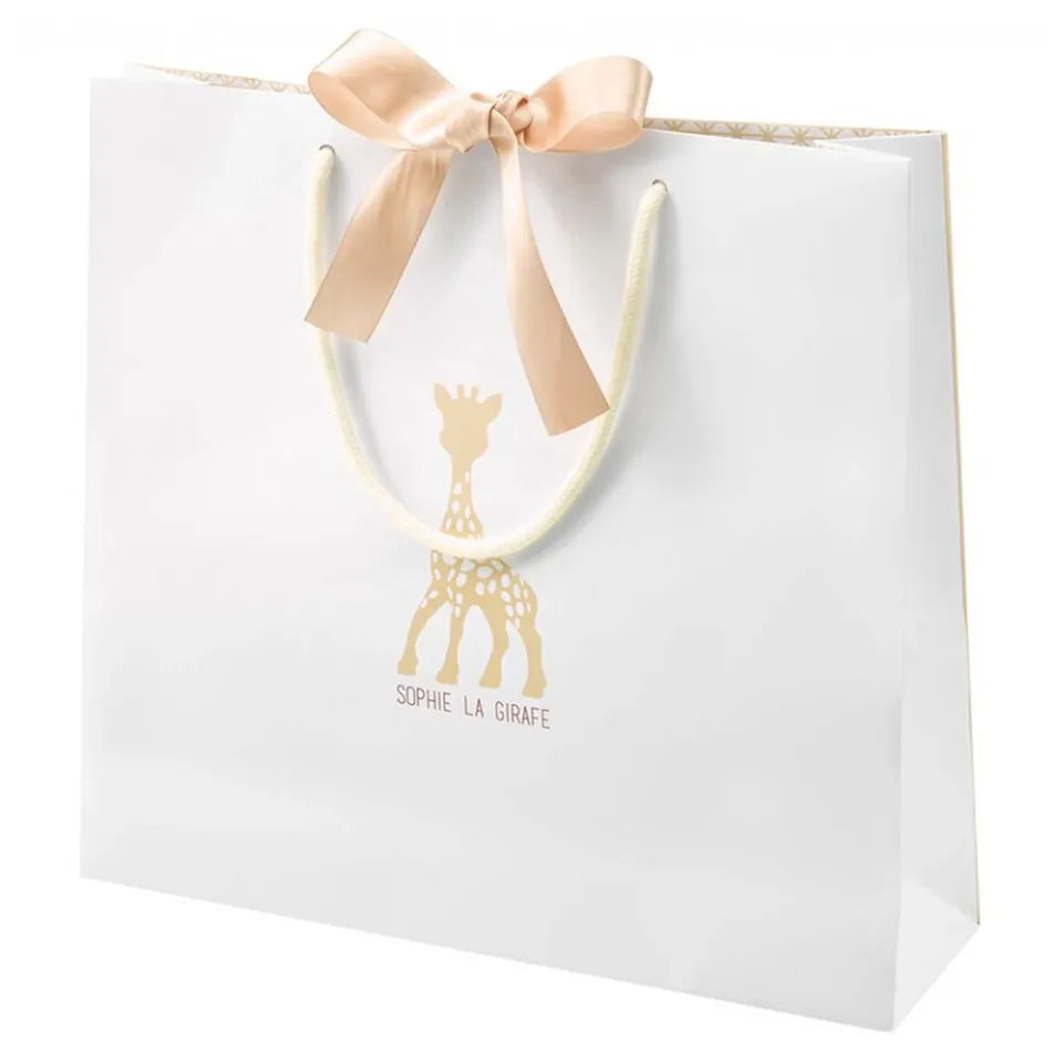 Sophie La Girafe - Classical Creation Set 1 Natural Rubber Giraffe & Teething Ring Gift Set - 2 Pieces