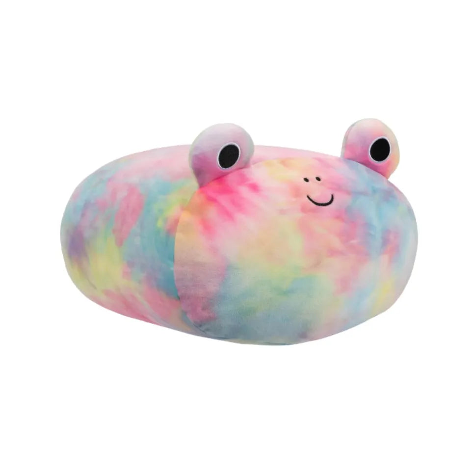Squishmallows Carlito Rainbow Tie-Dye Frog Stackable Plush 12-Inch
