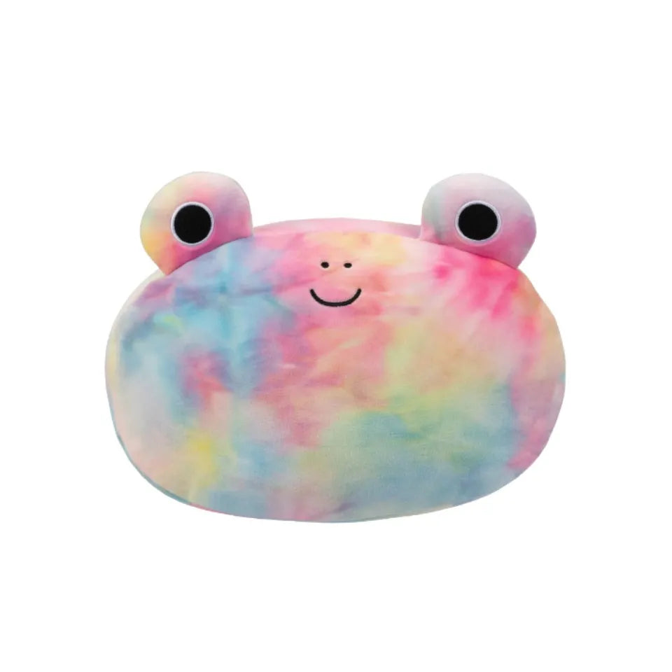 Squishmallows Carlito Rainbow Tie-Dye Frog Stackable Plush 12-Inch