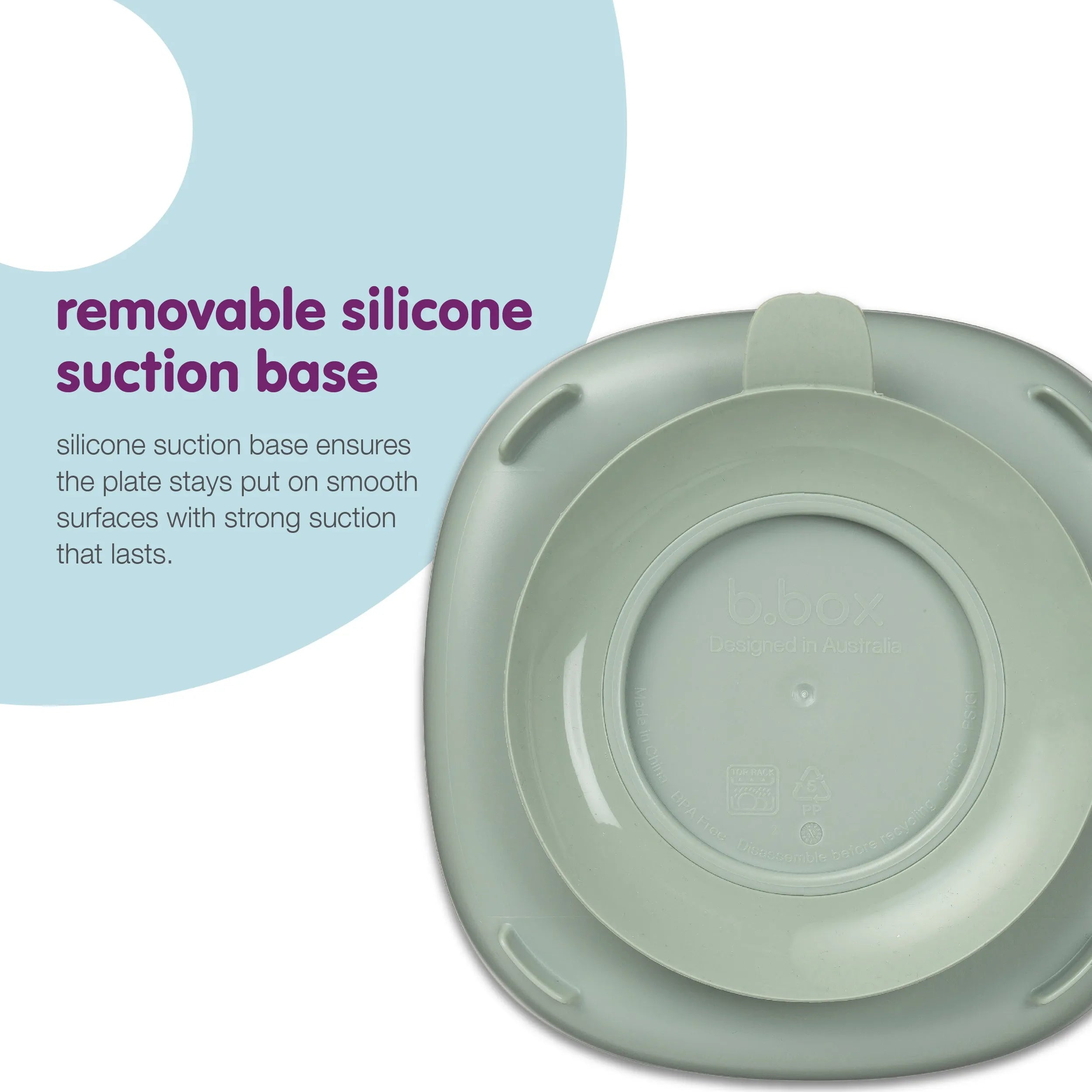 B.Box 2-In-1 Suction Plate