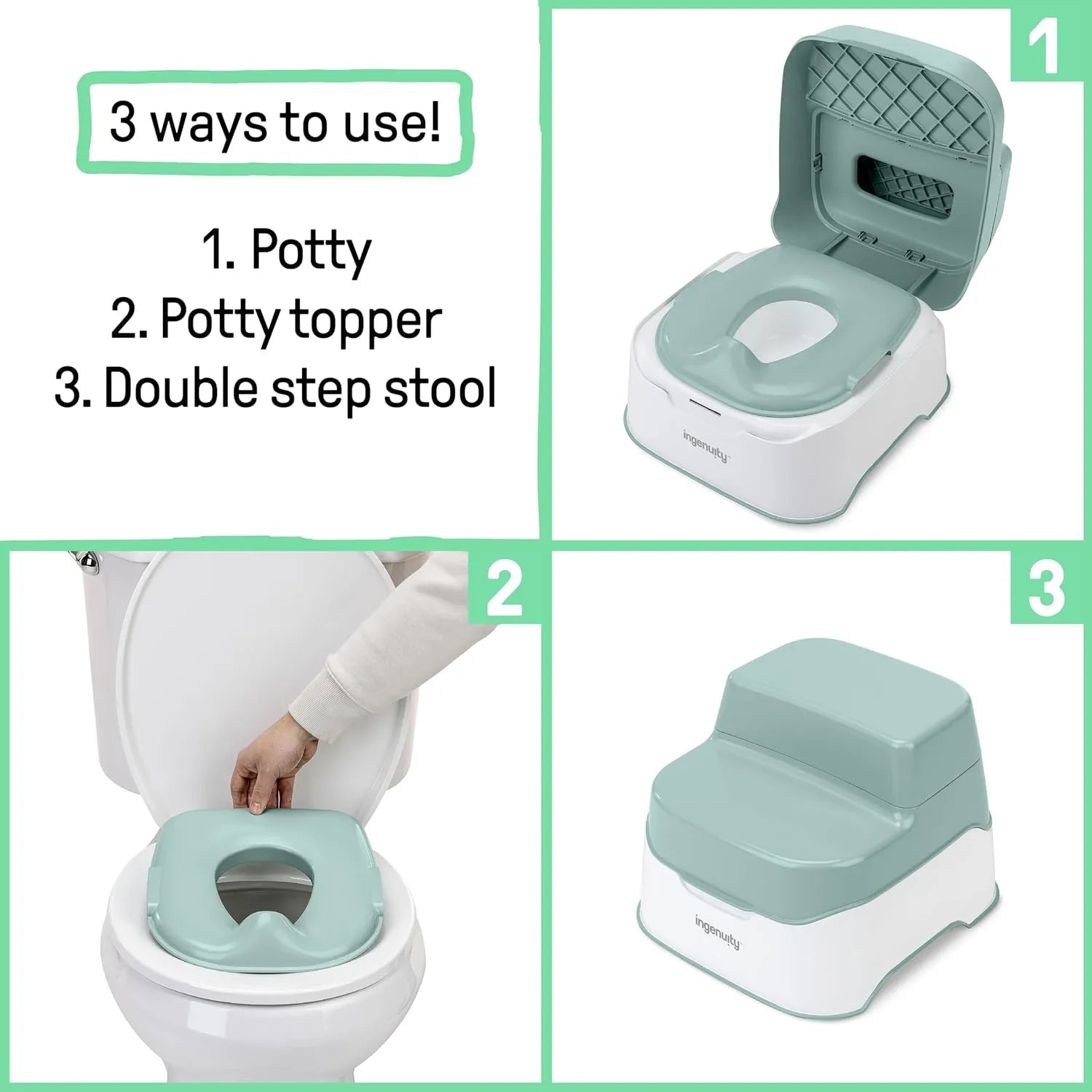 Summer Infant Prepare to Potty 3-in-1 System (18 Months+)