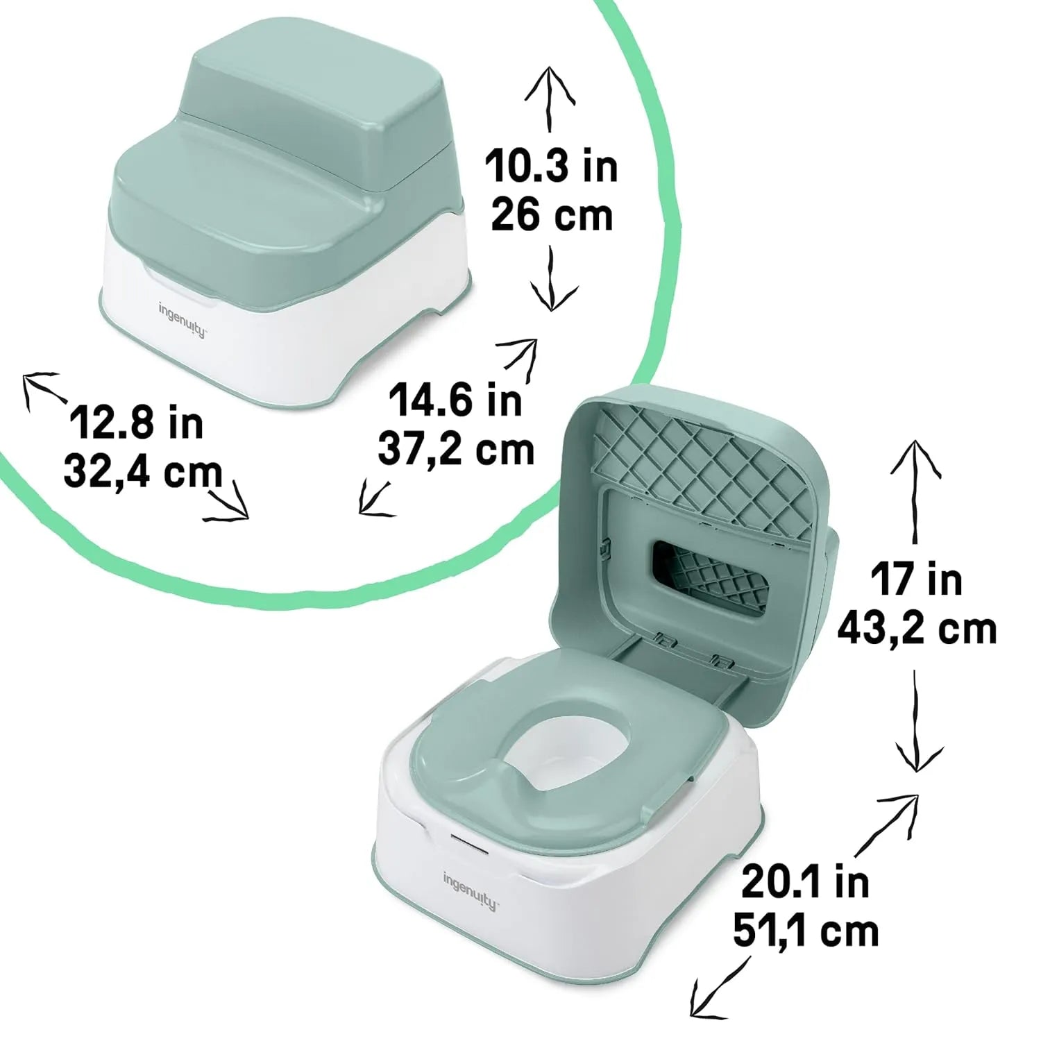 Summer Infant Prepare to Potty 3-in-1 System (18 Months+)