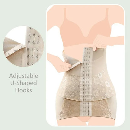 Sunveno 2 In 1 Body Shaper Combo (Beige)