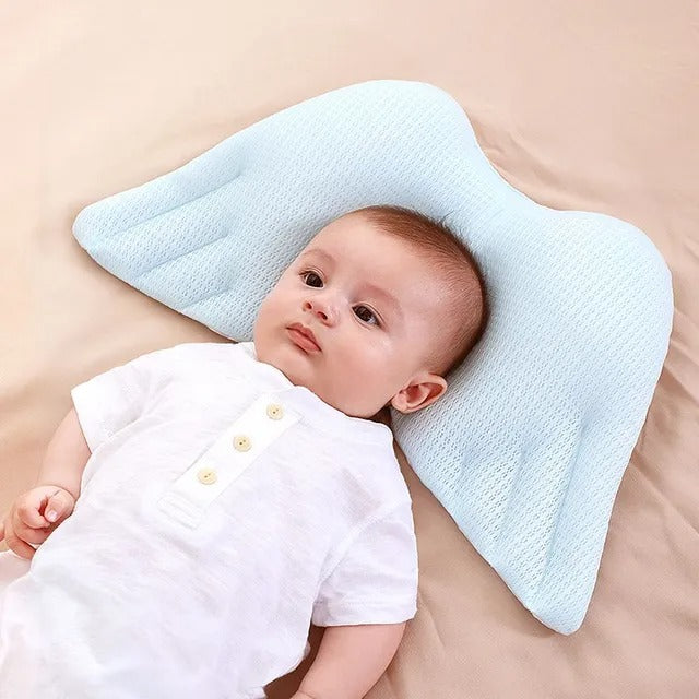 Sunveno Infant Head Shaper Wings Pillow Blue