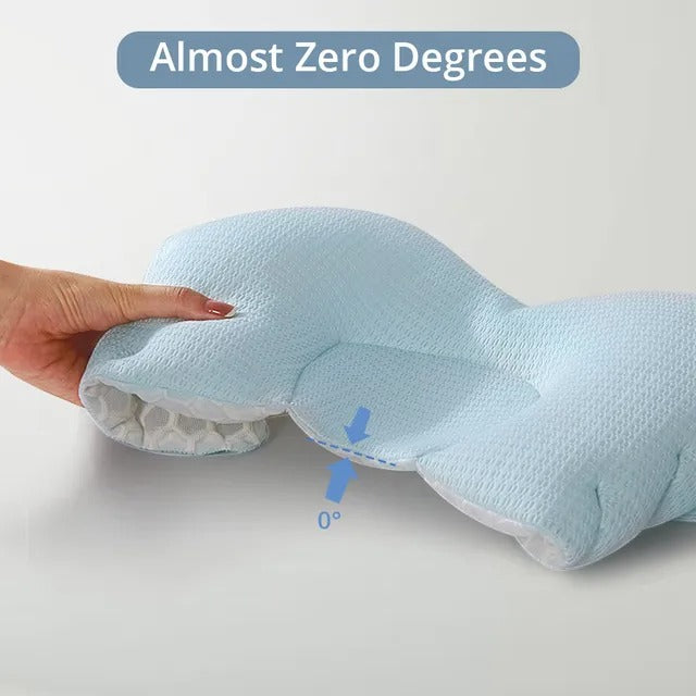 Sunveno Infant Head Shaper Wings Pillow Blue