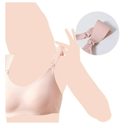 Sunveno Maternity Feeding Bra (Pink)