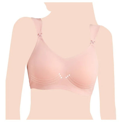 Sunveno Maternity Feeding Bra (Pink)