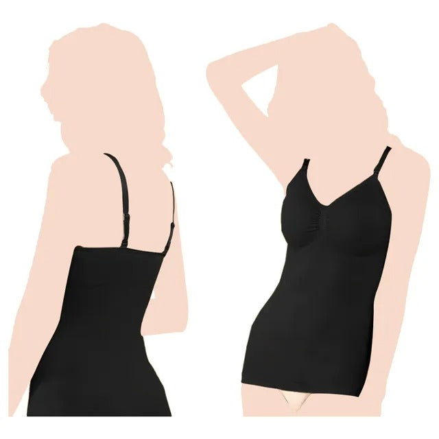 Sunveno Maternity Nursing Tank Top (Black)