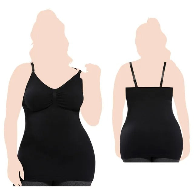 Sunveno Maternity Nursing Tank Top (Black)