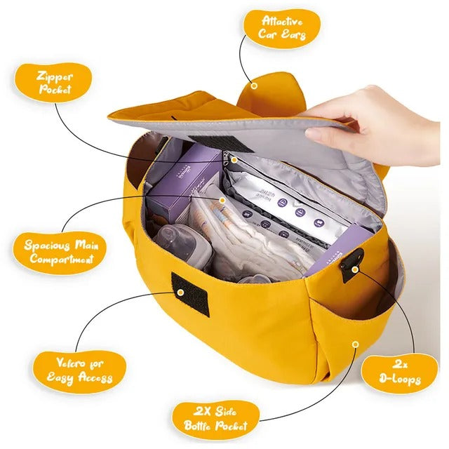 Sunveno Meow Stroller Diaper Bag
