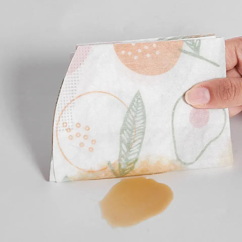 Sunveno Disposable Printed Baby Bibs – Pack of 20