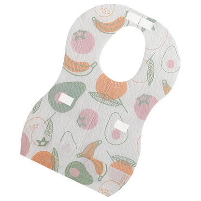 Sunveno Disposable Printed Baby Bibs – Pack of 20