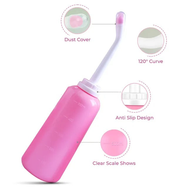 Sunveno Portable Bidet – Pink, 500ml