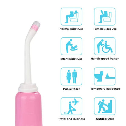 Sunveno Portable Bidet – Pink, 500ml