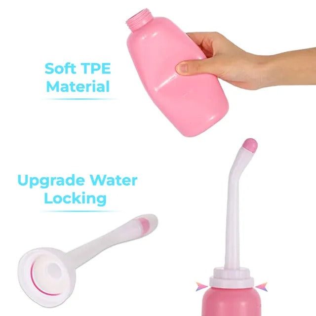 Sunveno Portable Bidet – Pink, 500ml