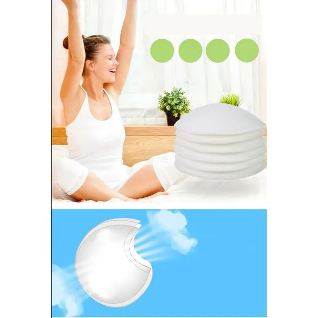 Sunveno Reusable Breast Pads (White) – Pack of 4