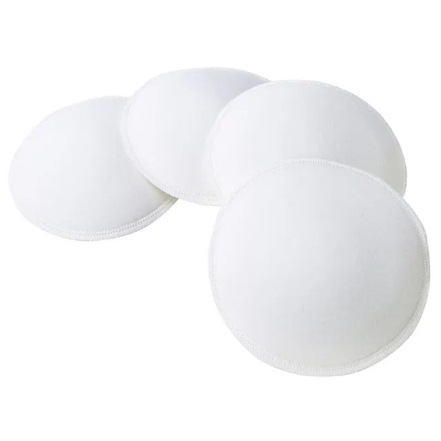 Sunveno Reusable Breast Pads (White) – Pack of 4