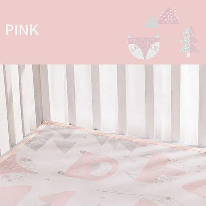 Sunveno Baby Mattress Protector Mat Large Pink