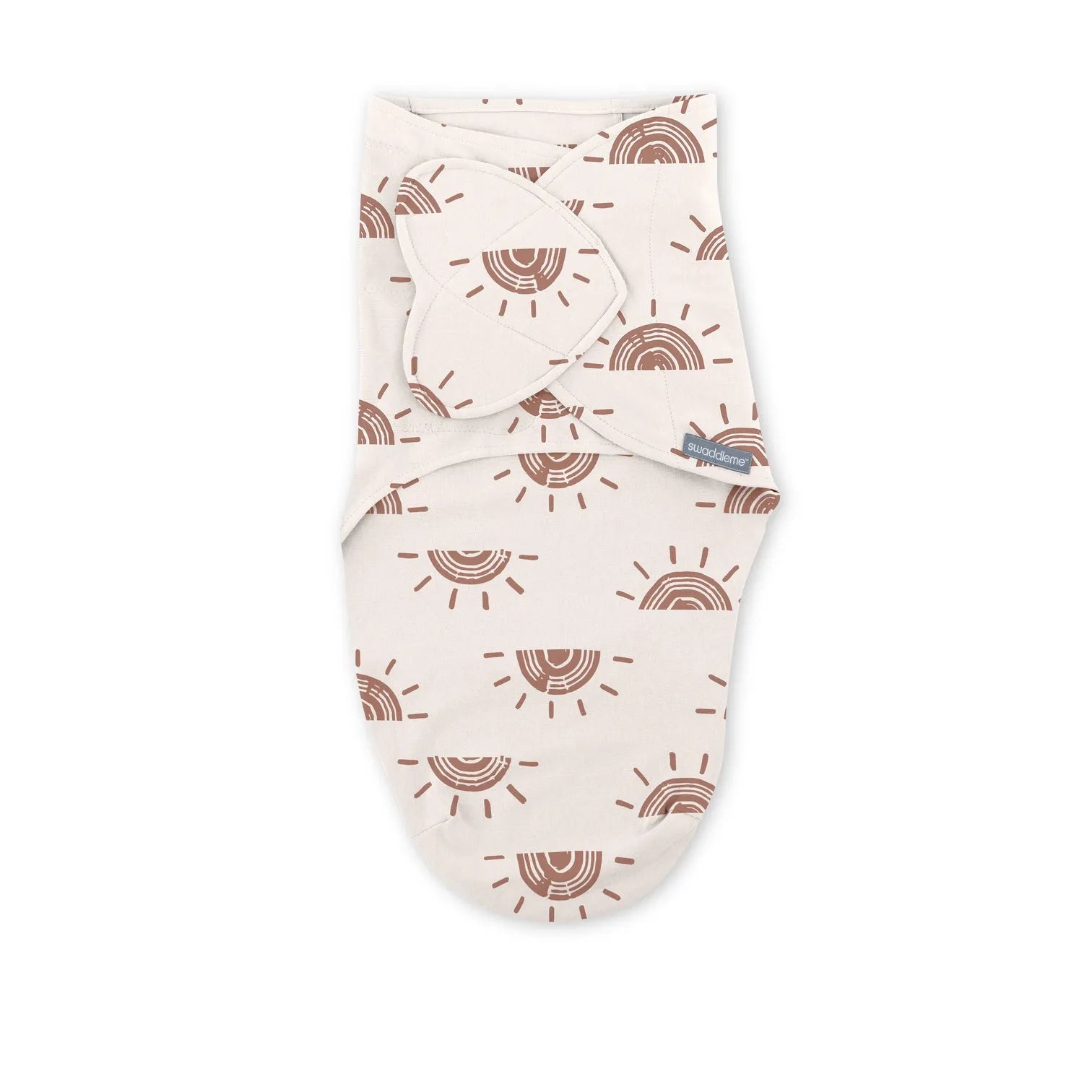 SwaddleMe by Ingenuity Original Heart Swaddle 2-Pack - Rising Sun (0-3 Months, 1.0 TOG)