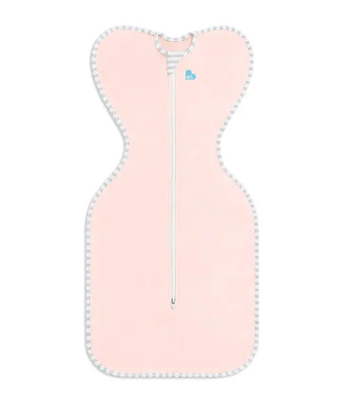 Love to Dream Swaddle UP LITE, Stage 1 - Light Pink (0.2 TOG)