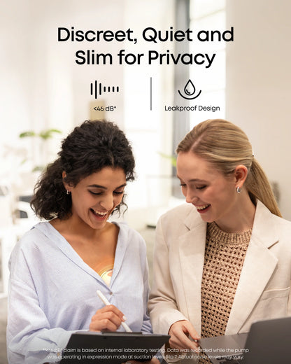 Anker Eufy Wearable Breast Pump E20 White