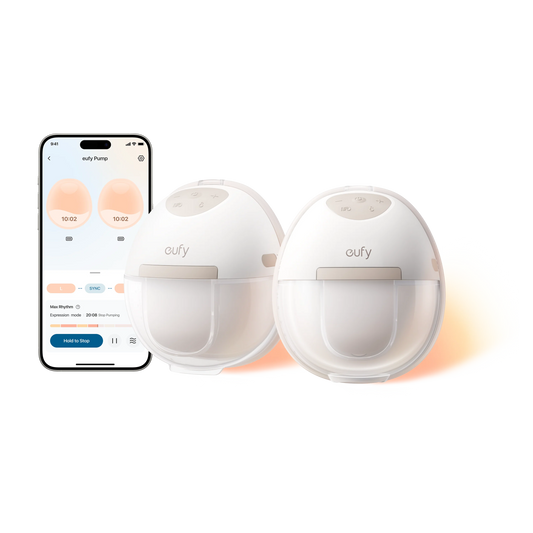 Anker Eufy Wearable Breast Pump E20 White