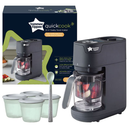 Tommee Tippee 6 In 1 Baby Food Maker (Black)