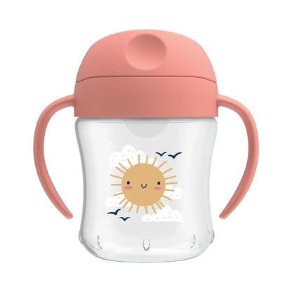 Dr. Brown's Soft Spout Transition Cup with Handles (180ml, Sunshine)