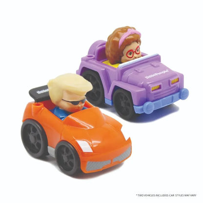 TCG - Fisher-Price Little People Jumbo Mega Mat Playset with 2 Toy Vehicles - 6 Pieces
