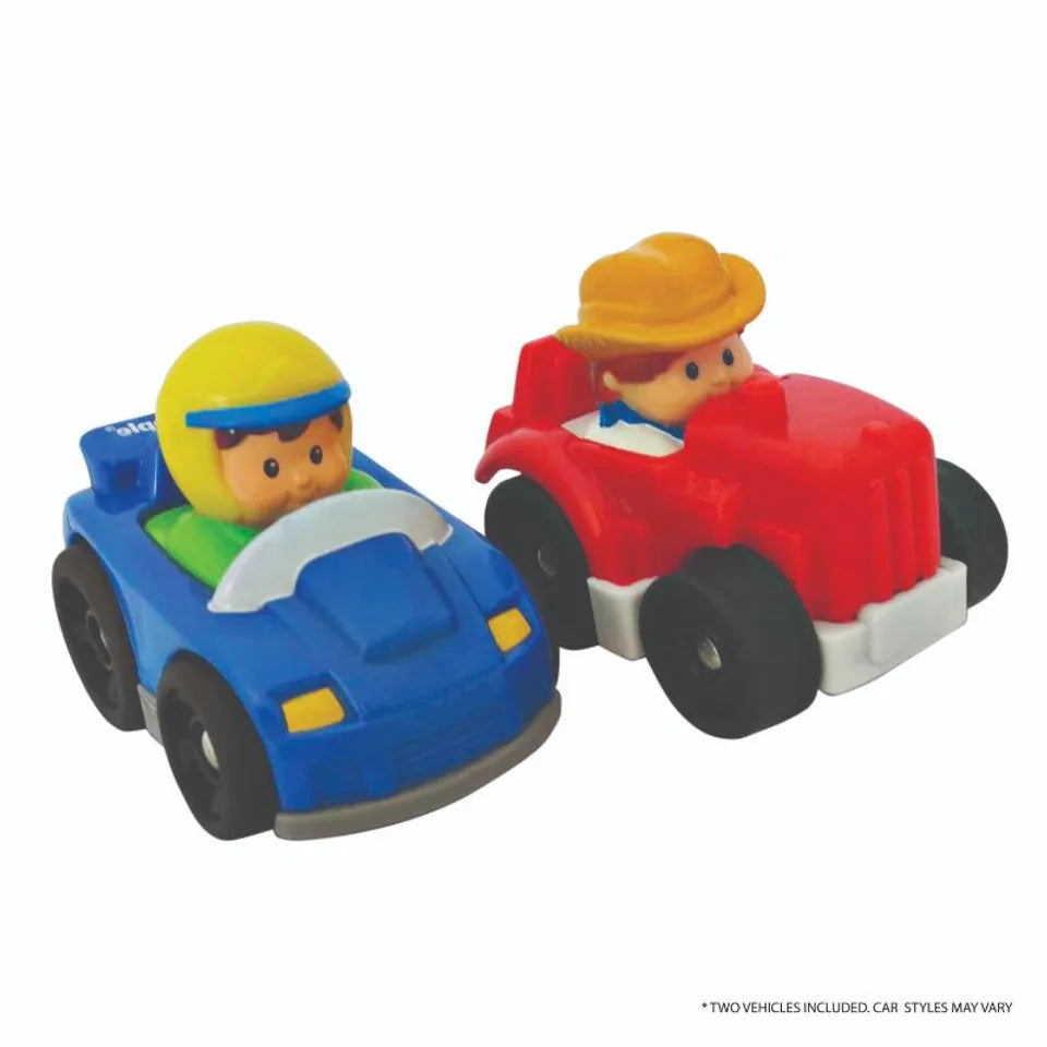 TCG - Fisher-Price Little People Jumbo Mega Mat Playset with 2 Toy Vehicles - 6 Pieces