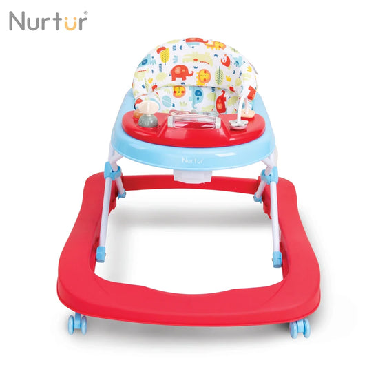 Nurtur 3 In 1 Baby Walker, Music, 3 Height Adjustment, Easy fold