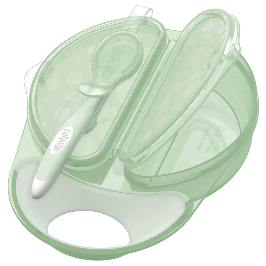 Dr. Brown's Travel Fresh Bowl & Snap In Spoon Set