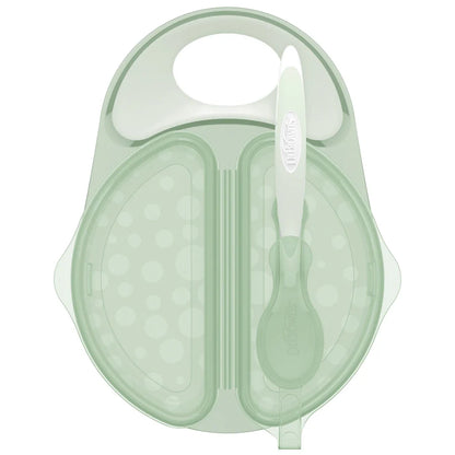 Dr. Brown's Travel Fresh Bowl & Snap In Spoon Set